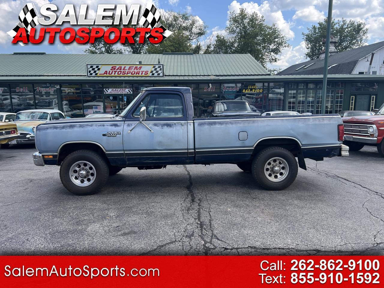 1986 Dodge D/W Series Pickup W-250 Sweptline