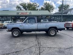 1986 Dodge D/W Series Pickup 