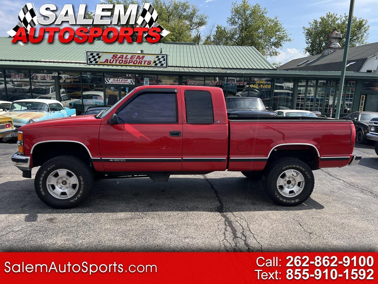 1999 Chevrolet C/K 1500 Ext Cab 141.5" WB 4WD