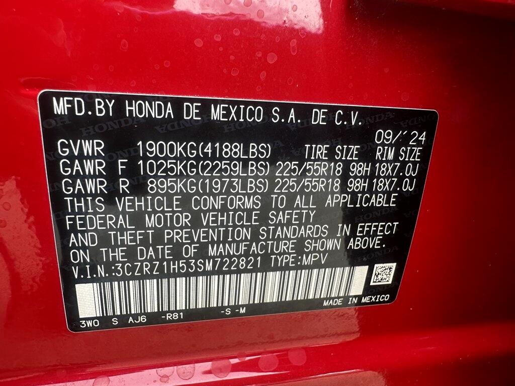 Honda HR-V Sport 2025 Honda HR-V Sport 2025