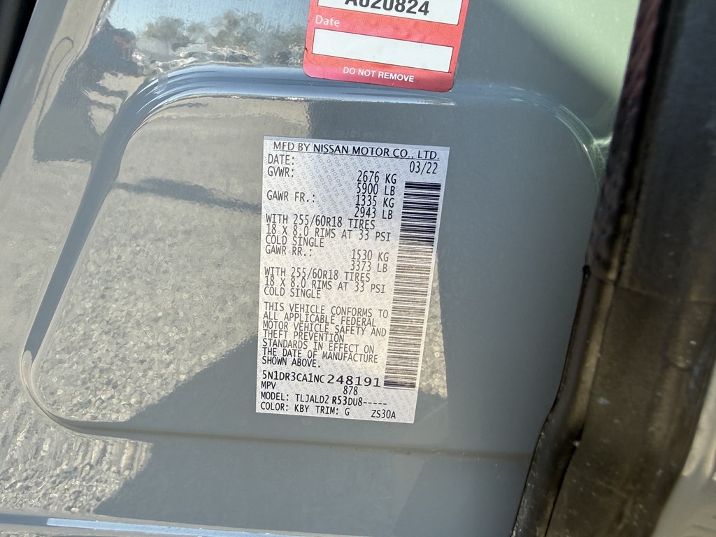 Nissan Pathfinder SL 2022