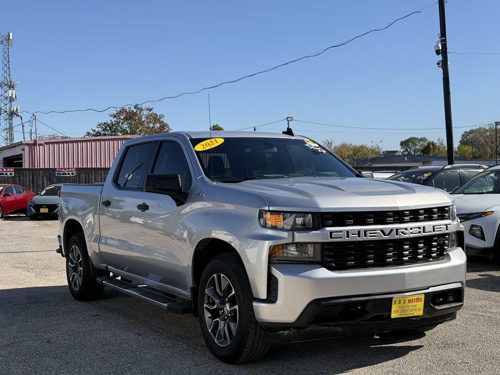 Chevrolet Silverado 1500 Custom Crew Cab Short Box 2WD 2021
