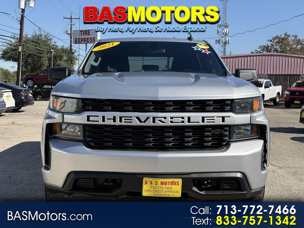 2021 Chevrolet Silverado 1500 Custom Crew Cab Short Box 2WD