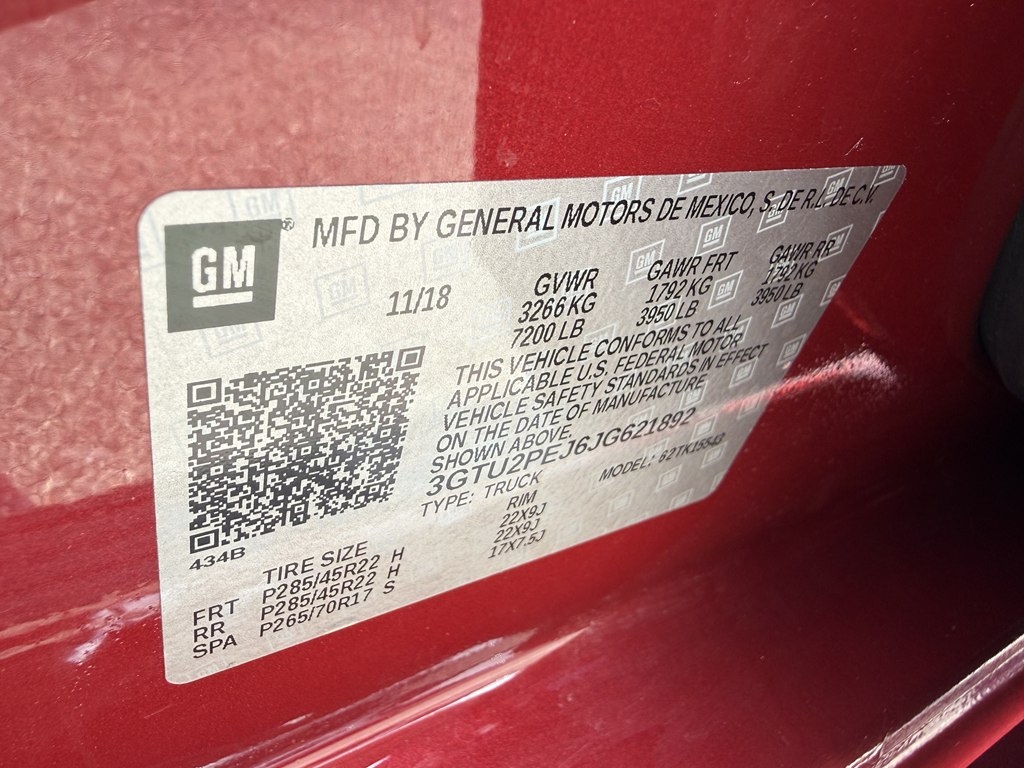 GMC Sierra 1500 Denali Crew Cab Long Box 4WD 2018