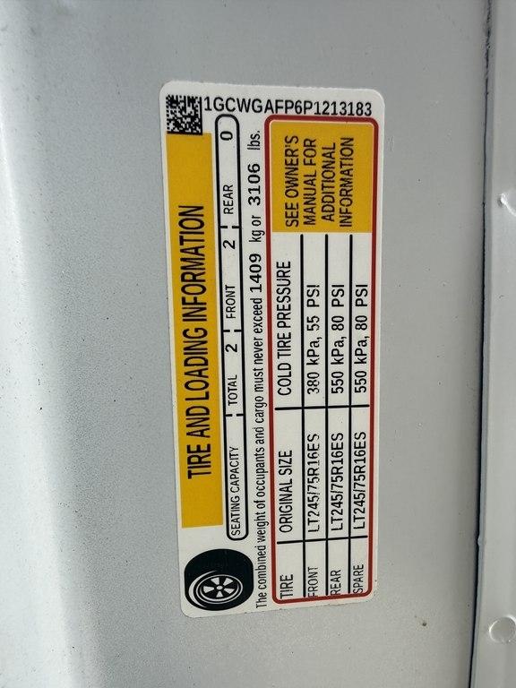 Chevrolet Express 2500 Cargo 2023