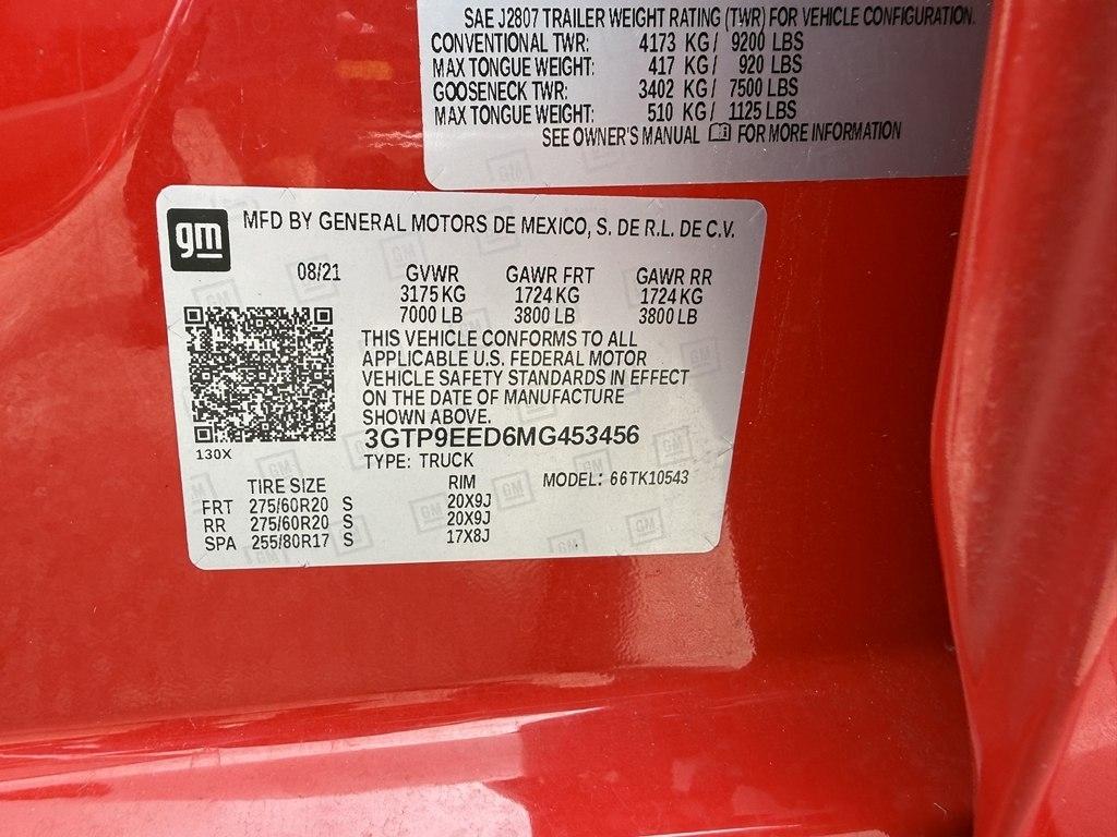 GMC Sierra 1500 AT4 Crew Cab Long Box 4WD 2021