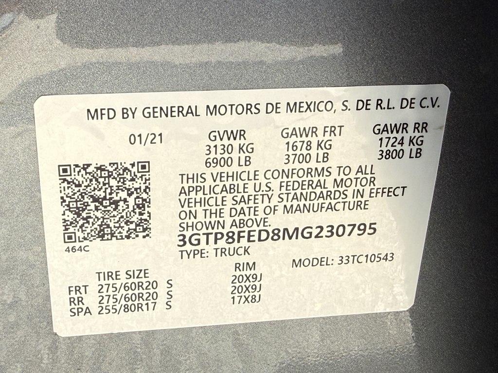 GMC Sierra 1500 Denali Crew Cab 2WD 2021