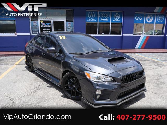 Gray 2019 Subaru WRX Sedan All-Wheel Drive Manual
