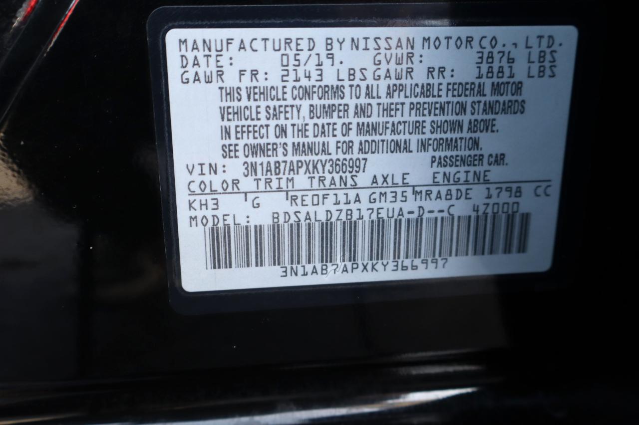 Nissan Sentra SV CVT 2019