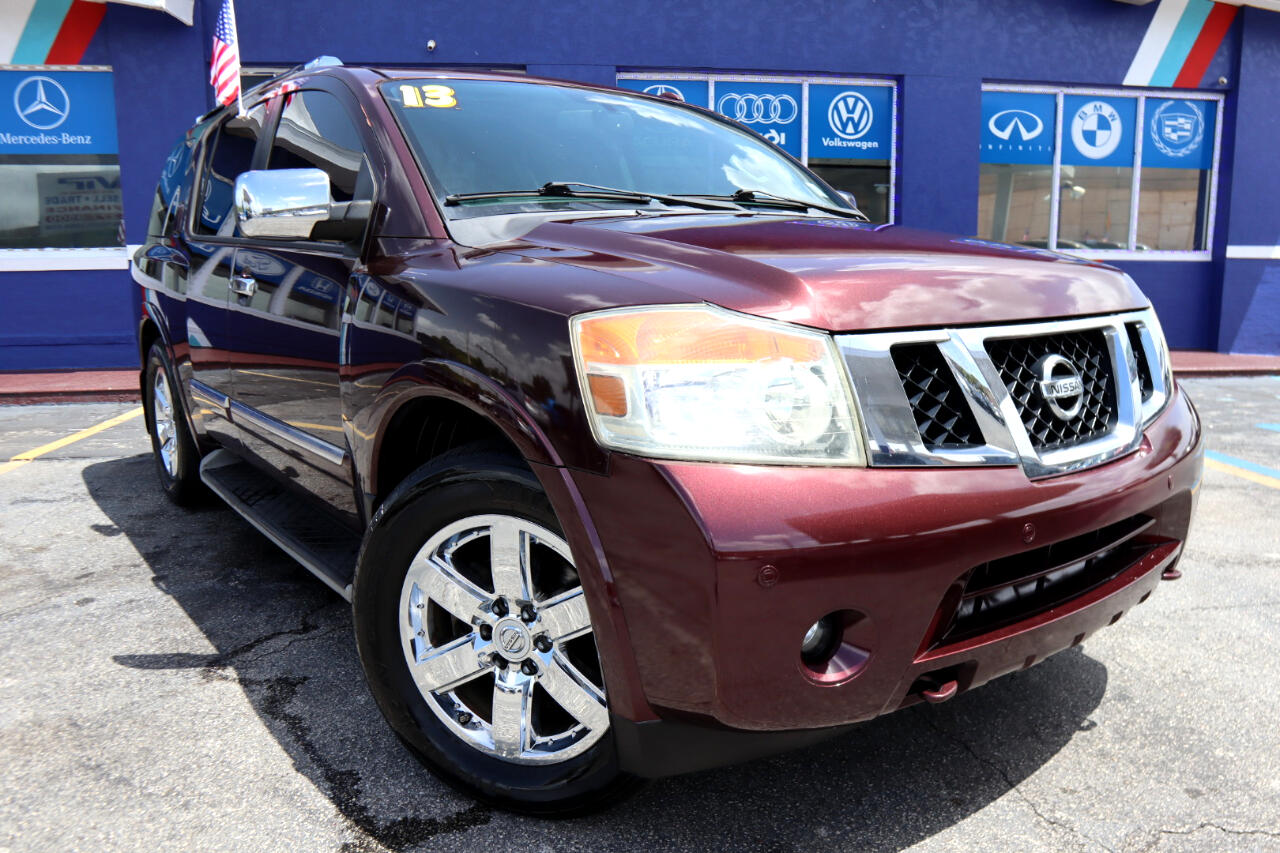 Nissan Armada 2WD 4dr Platinum 2013 Nissan Armada 2WD 4dr Platinum 2013