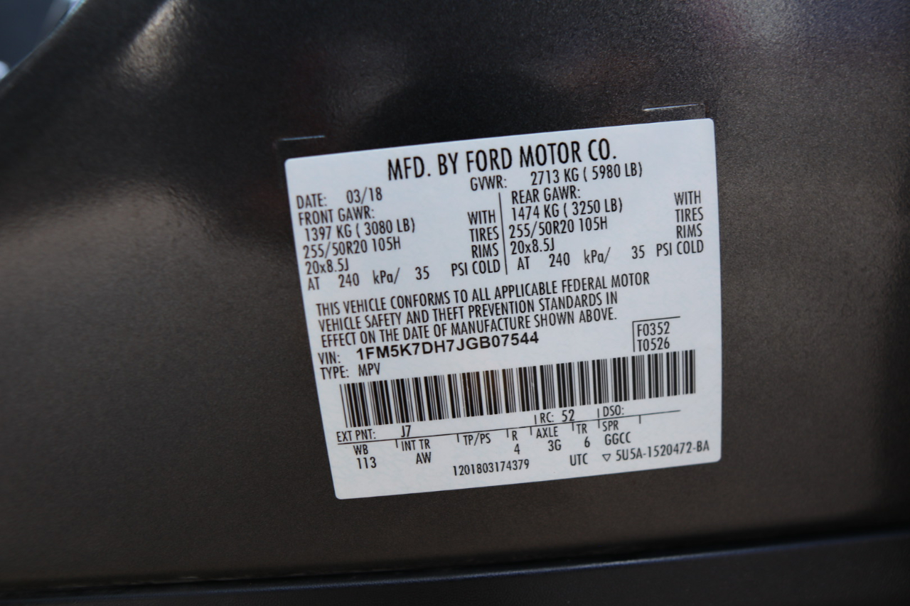 Ford Explorer XLT FWD 2018 Ford Explorer XLT FWD 2018