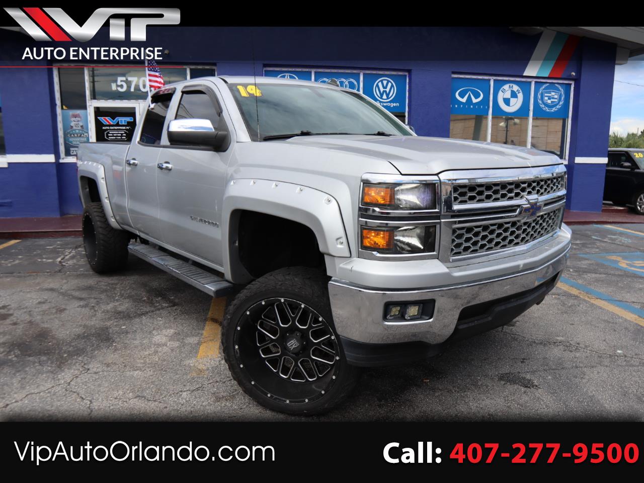2014 Chevrolet Silverado 1500 2WD Double Cab 143.5" LT w/1LT