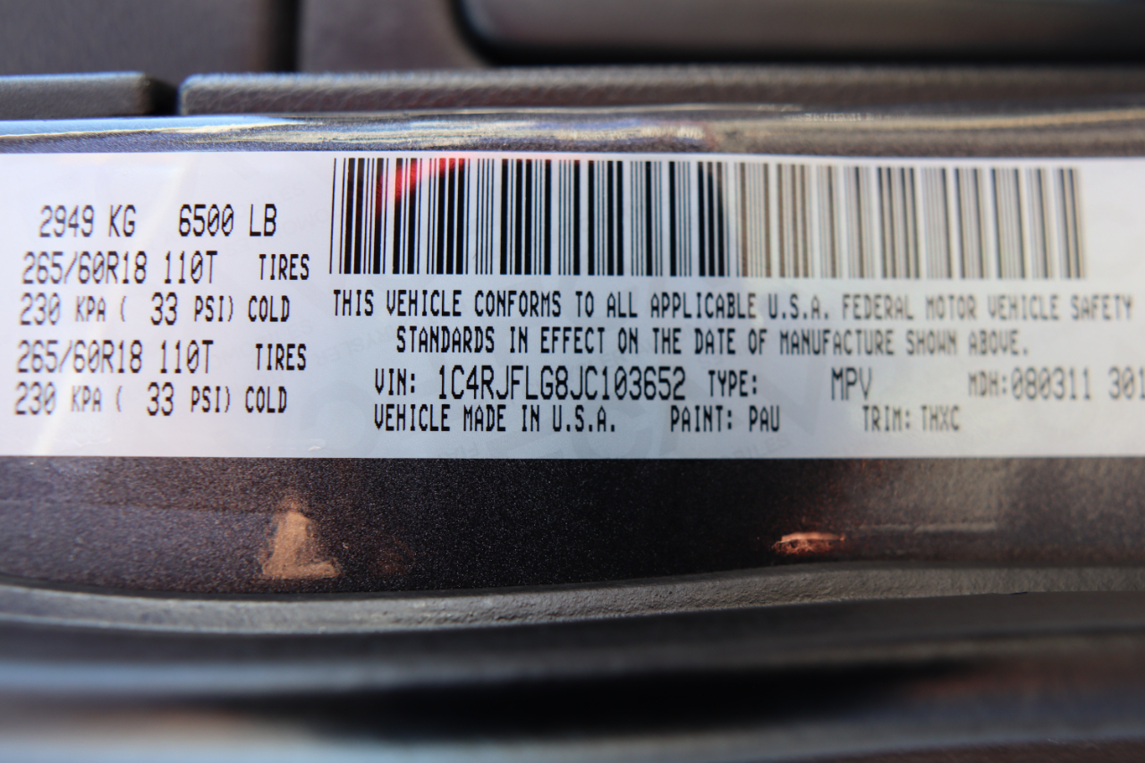 Jeep Grand Cherokee Trailhawk 4x4 *Ltd Avail* 2018 Jeep Grand Cherokee Trailhawk 4x4 *Ltd Avail* 2018