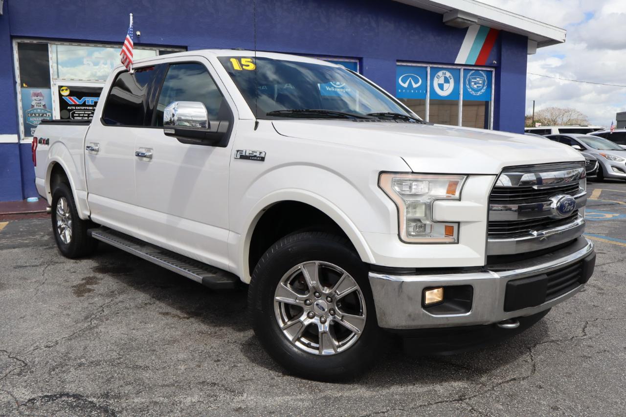 Ford F-150 4WD SuperCrew 145" Lariat 2015