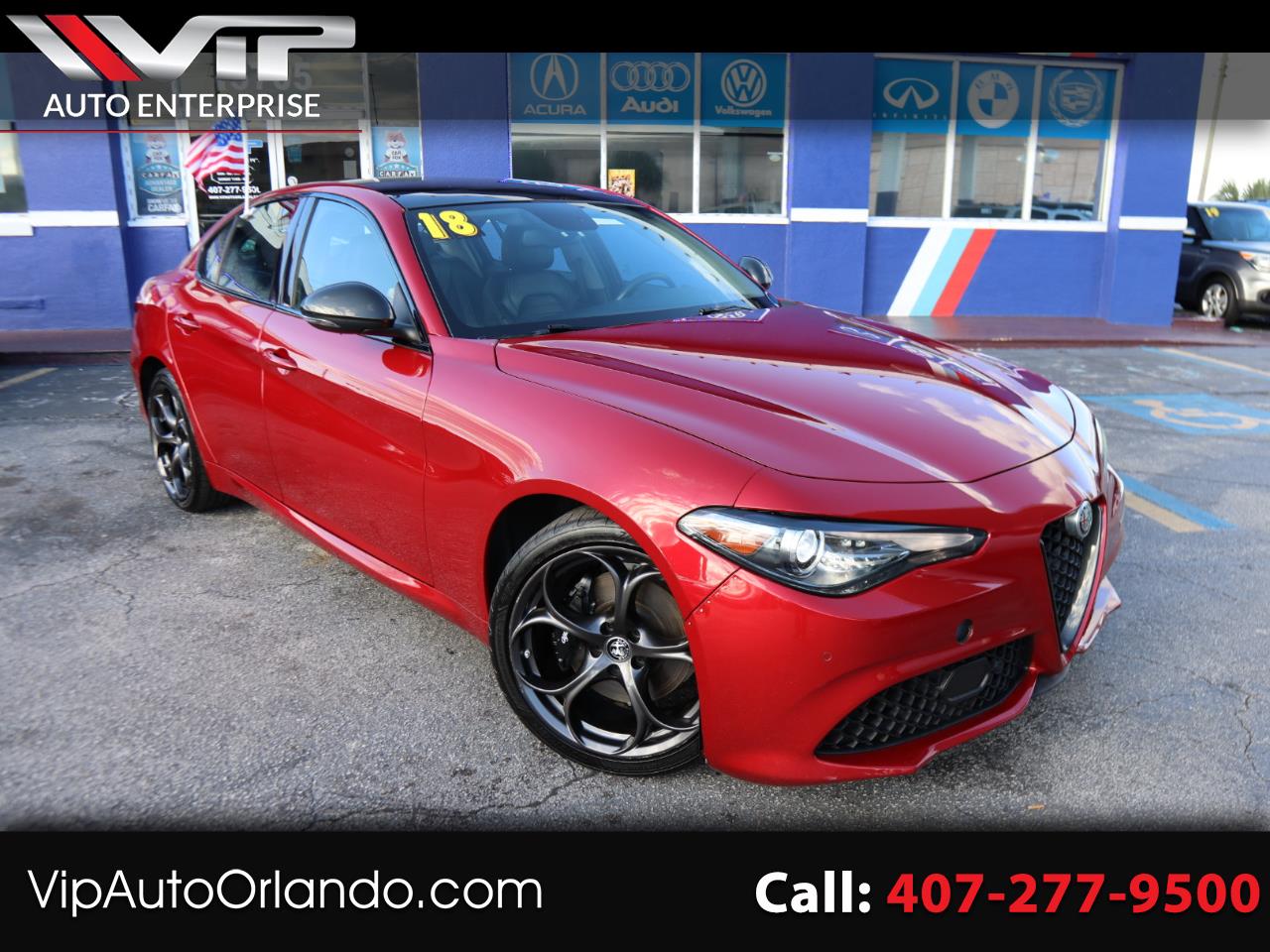 2018 Alfa Romeo Giulia Ti Sport AWD