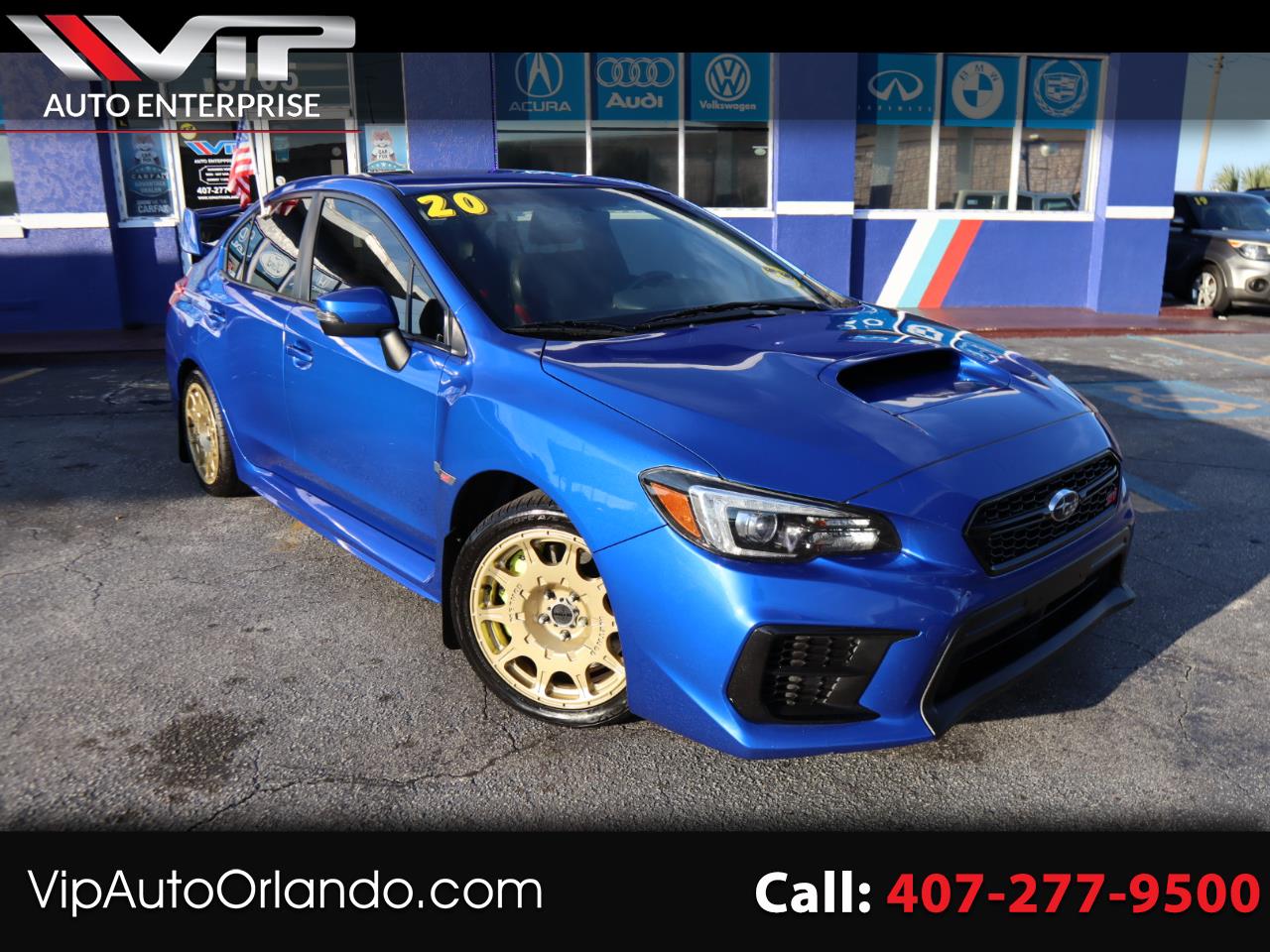 2020 Subaru WRX STI Limited Manual w/Wing Spoiler