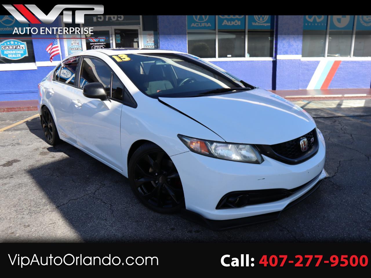 2013 Honda Civic Sdn 4dr Man Si