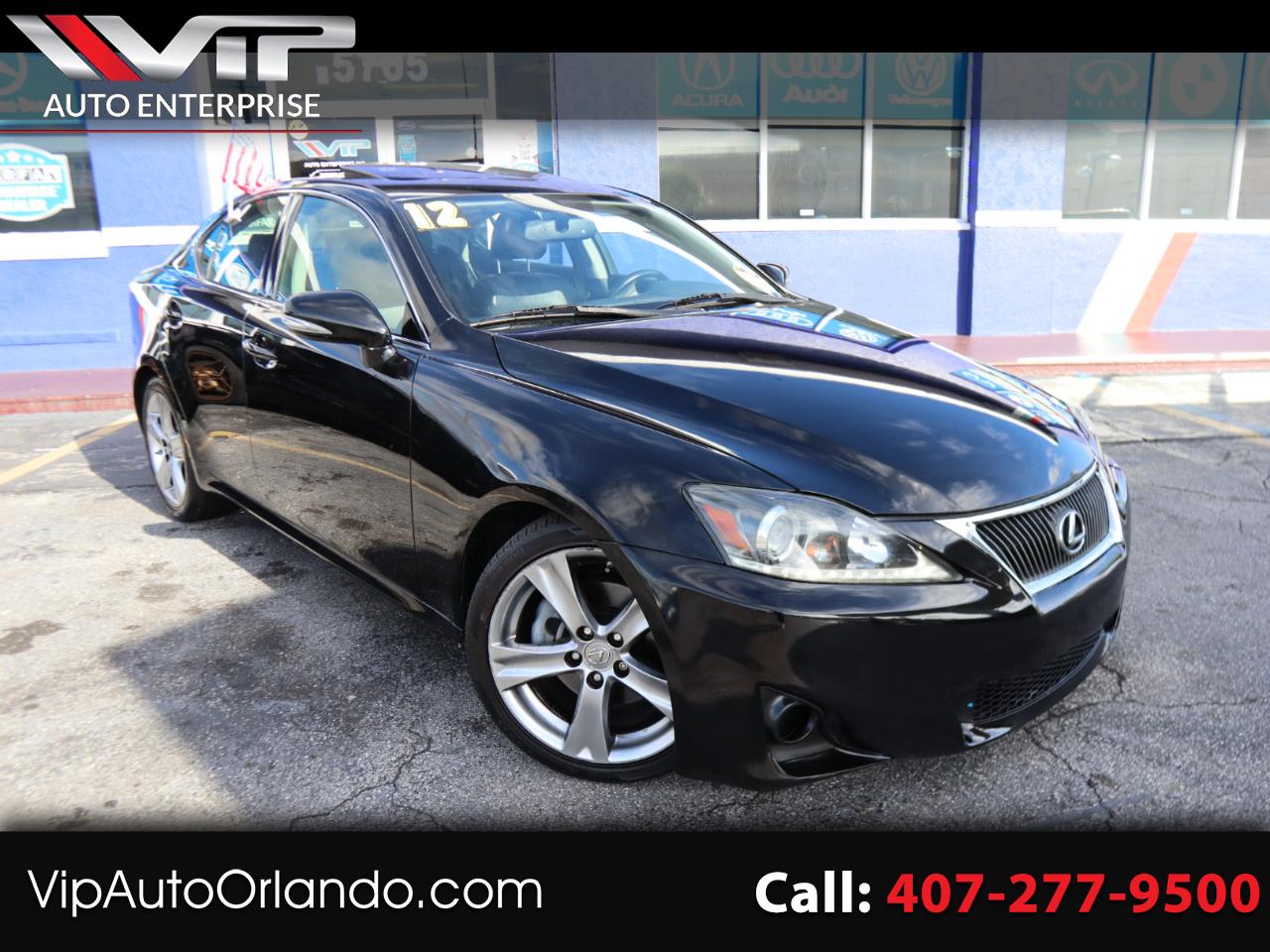 2012 Lexus IS 250 4dr Sport Sdn Man RWD