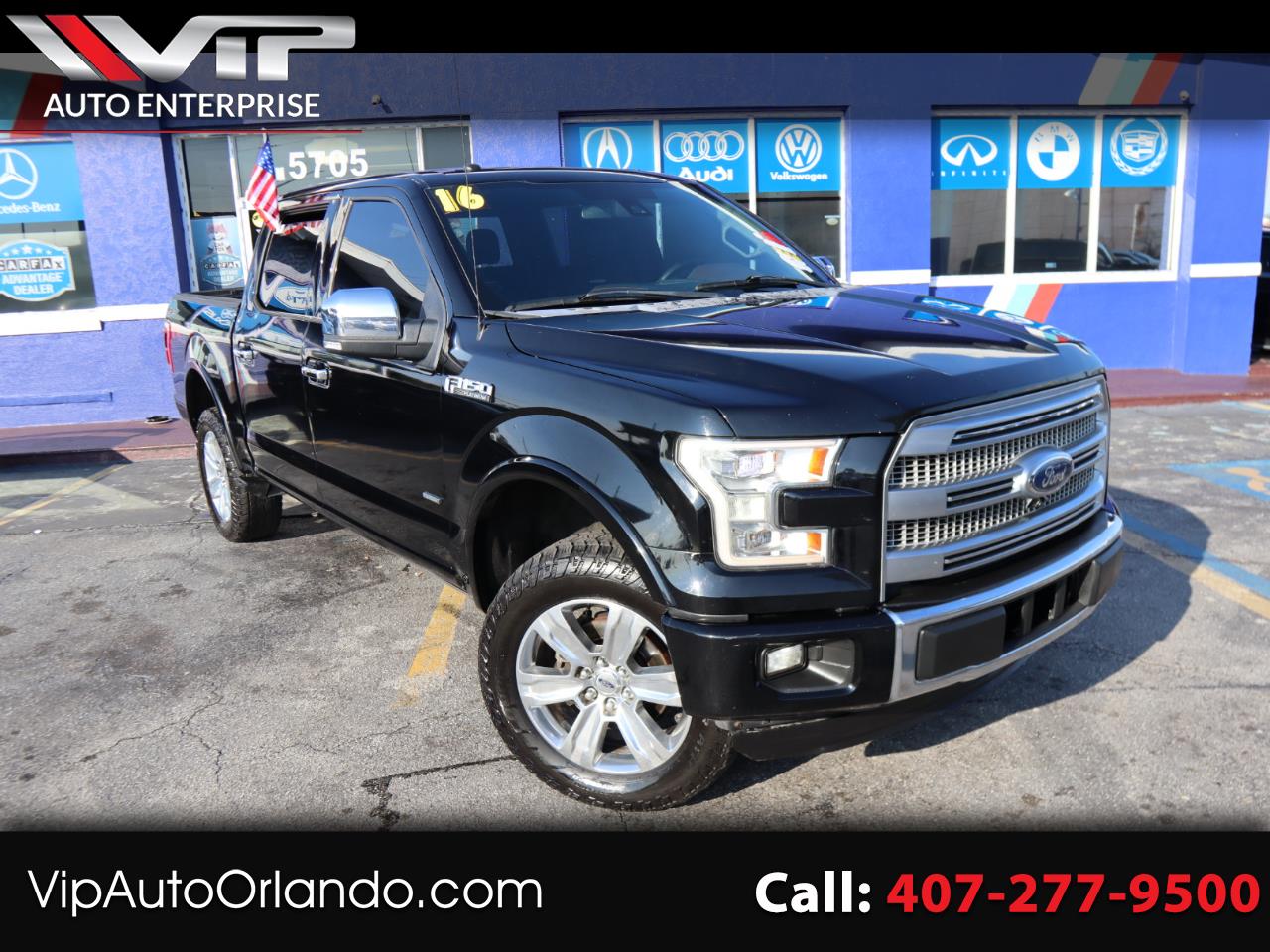 2016 Ford F-150 4WD SuperCrew 145" King Ranch