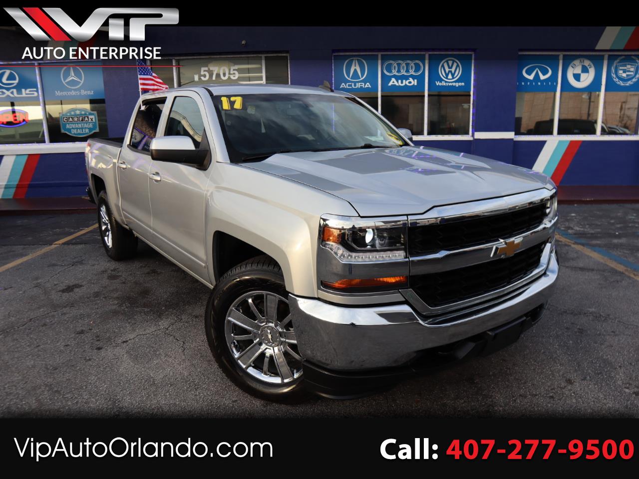 2017 Chevrolet Silverado 1500 4WD Crew Cab 143.5" LT w/1LT