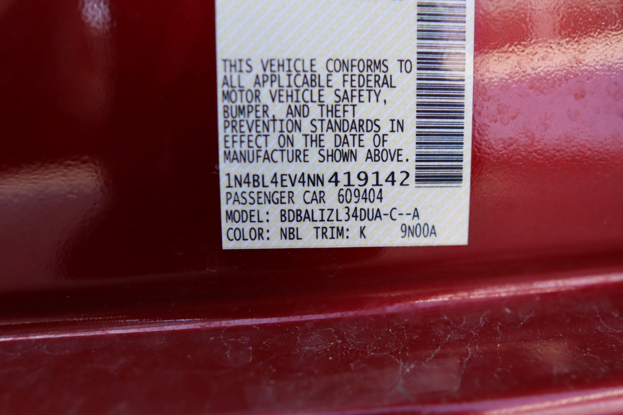 Nissan Altima 2.5 SL Sedan 2022