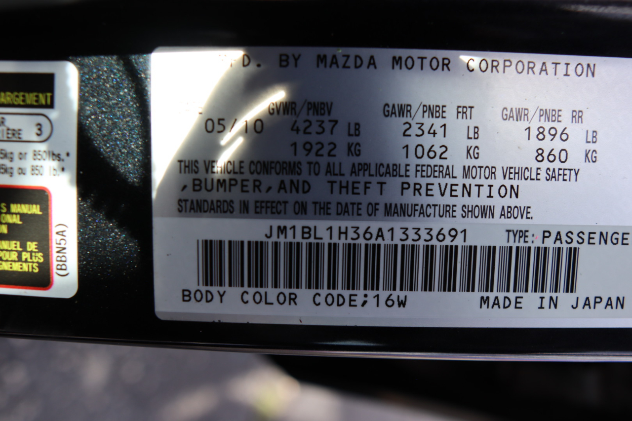 Mazda MAZDA3 5dr HB Man Mazdaspeed3 Sport 2010