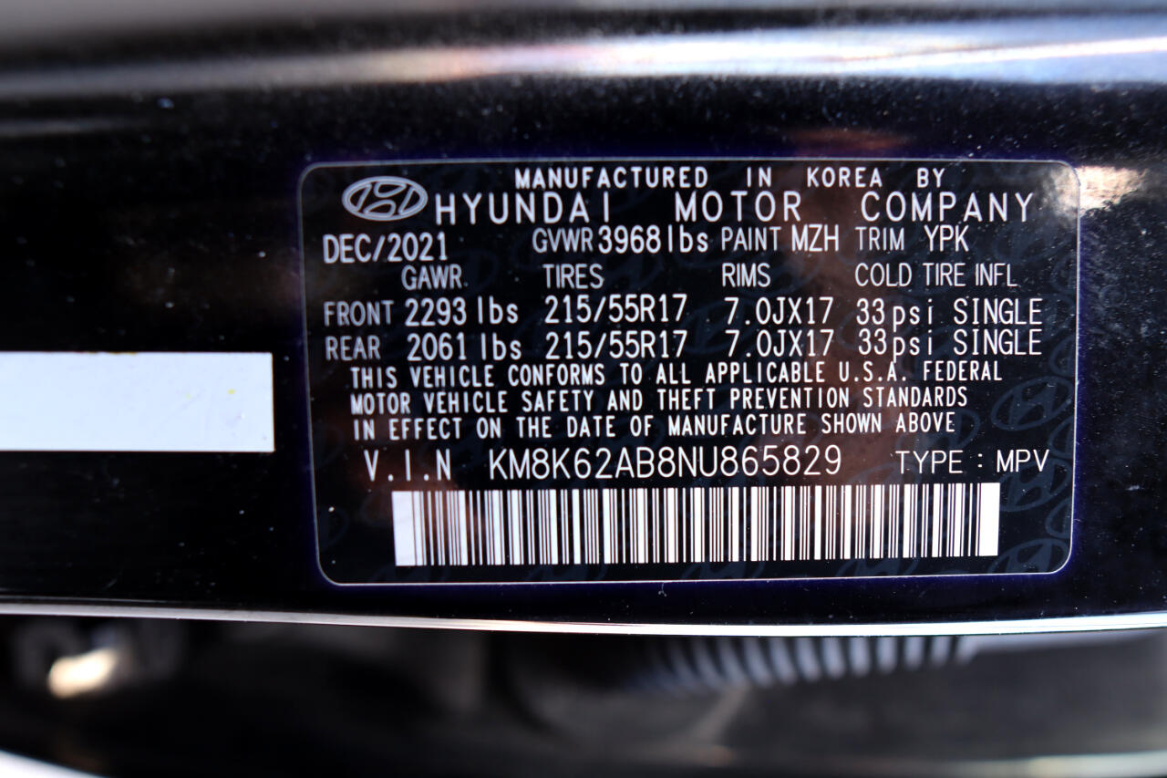 Hyundai Kona SEL Auto FWD 2022