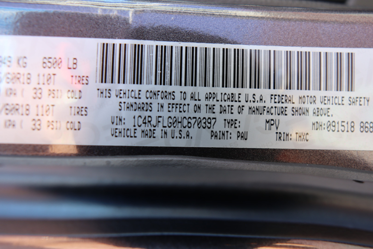 Jeep Grand Cherokee Trailhawk 4x4 2017