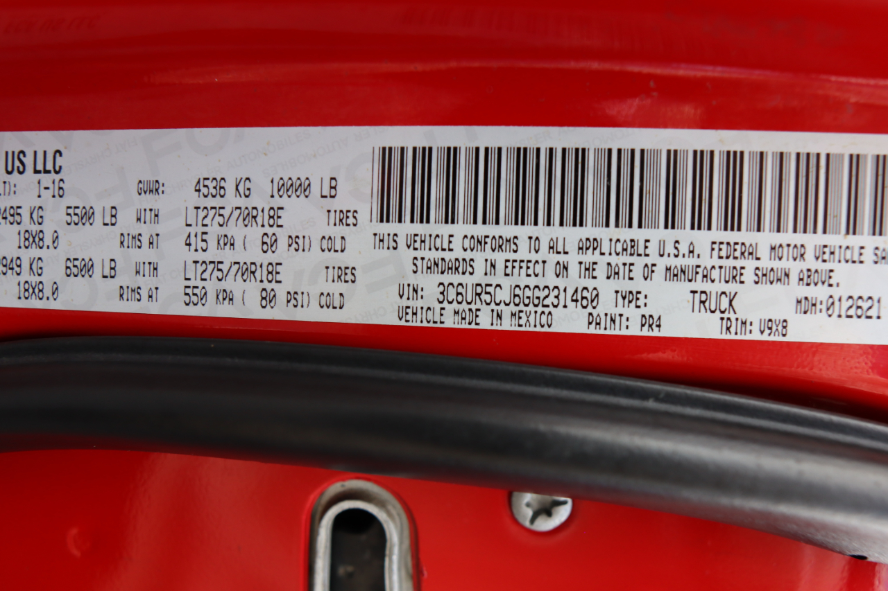 RAM 2500 4WD Crew Cab 149" ST 2016