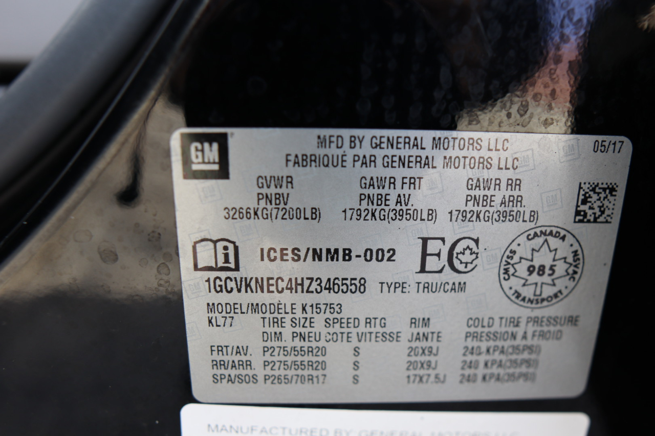 Chevrolet Silverado 1500 4WD Double Cab 143.5" Work Truck 2017