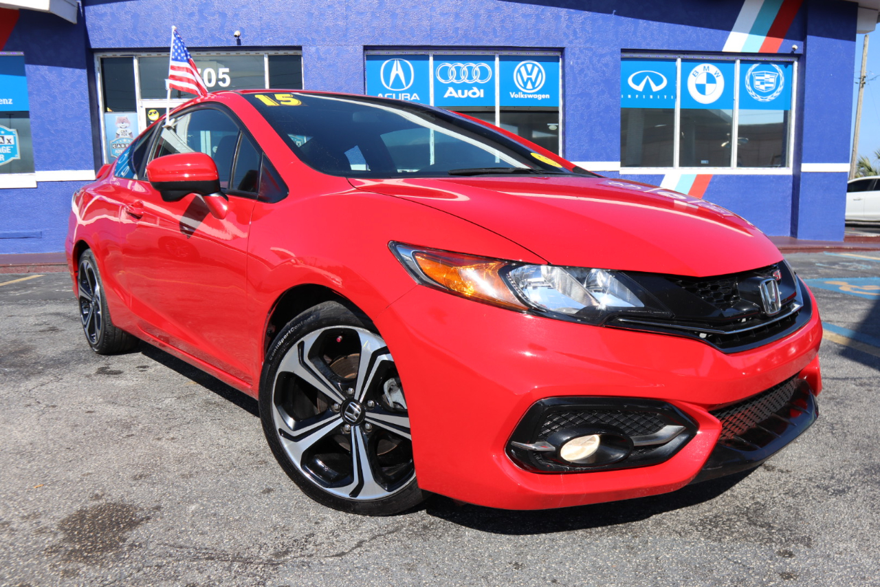 Honda Civic Coupe 2dr Man Si 2015