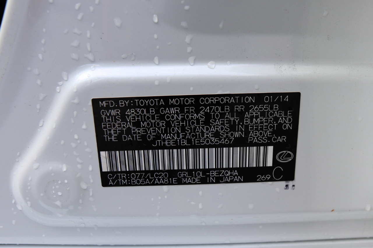 Lexus GS 350 4dr Sdn RWD 2014