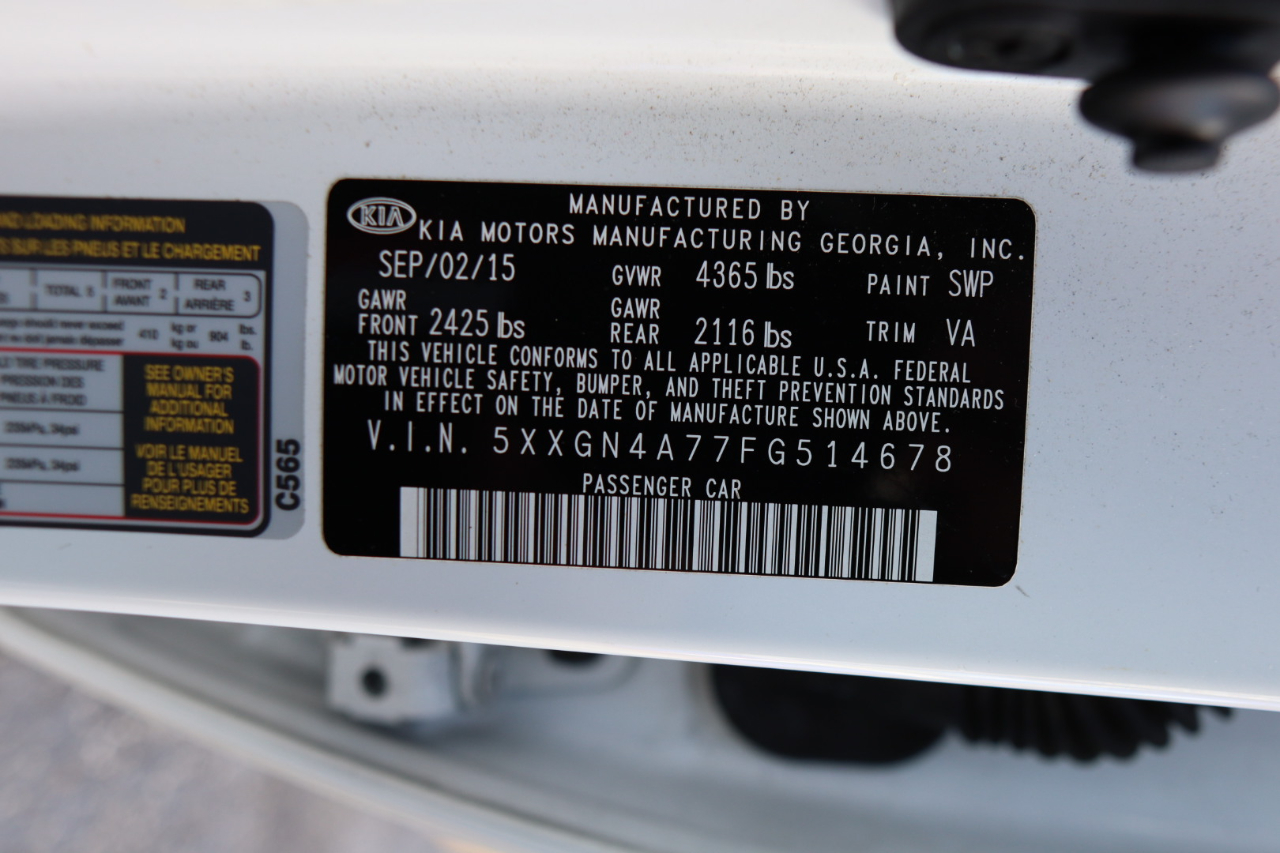 Kia Optima 4dr Sdn EX 2015