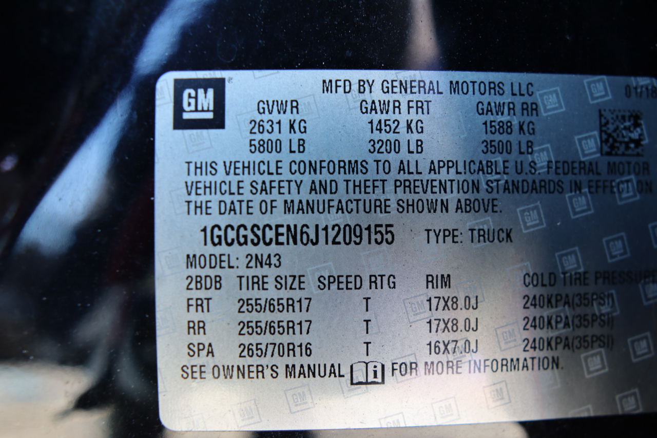 Chevrolet Colorado 2WD Crew Cab 128.3" LT 2018