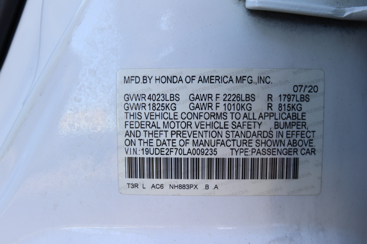 Acura ILX Sedan w/Technology Pkg 2020