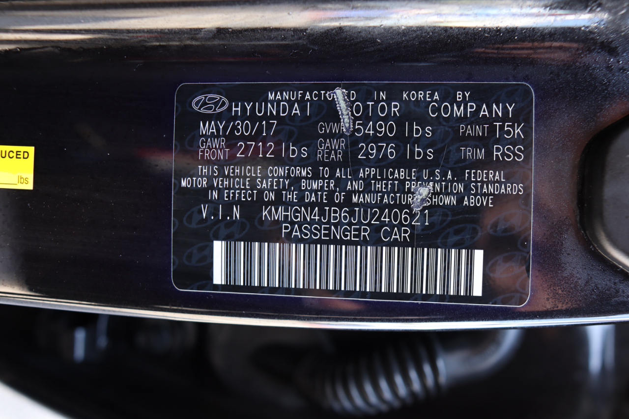 Genesis G80 3.3T Sport RWD 2018