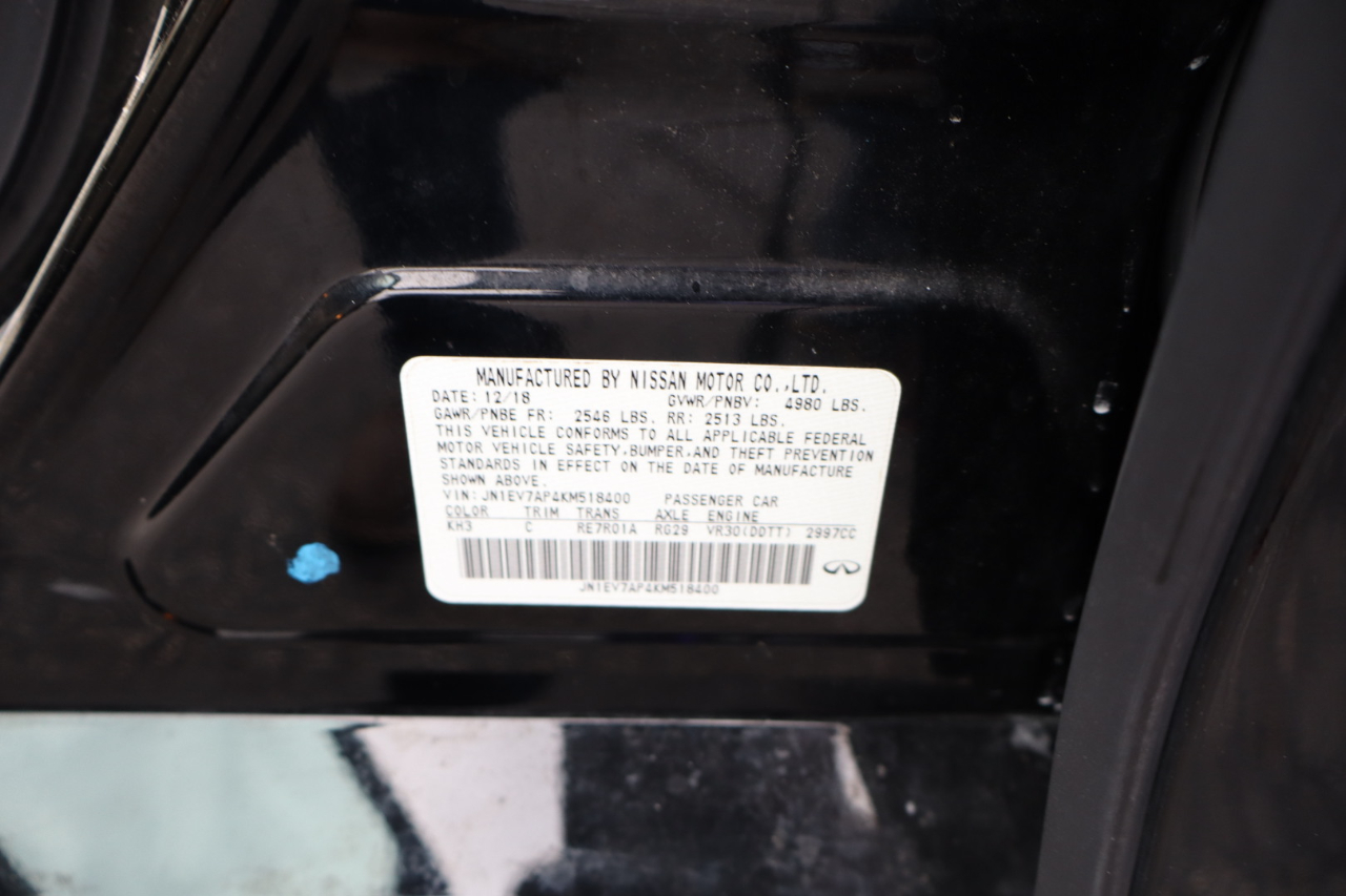 Infiniti Q50 3.0t LUXE RWD 2019