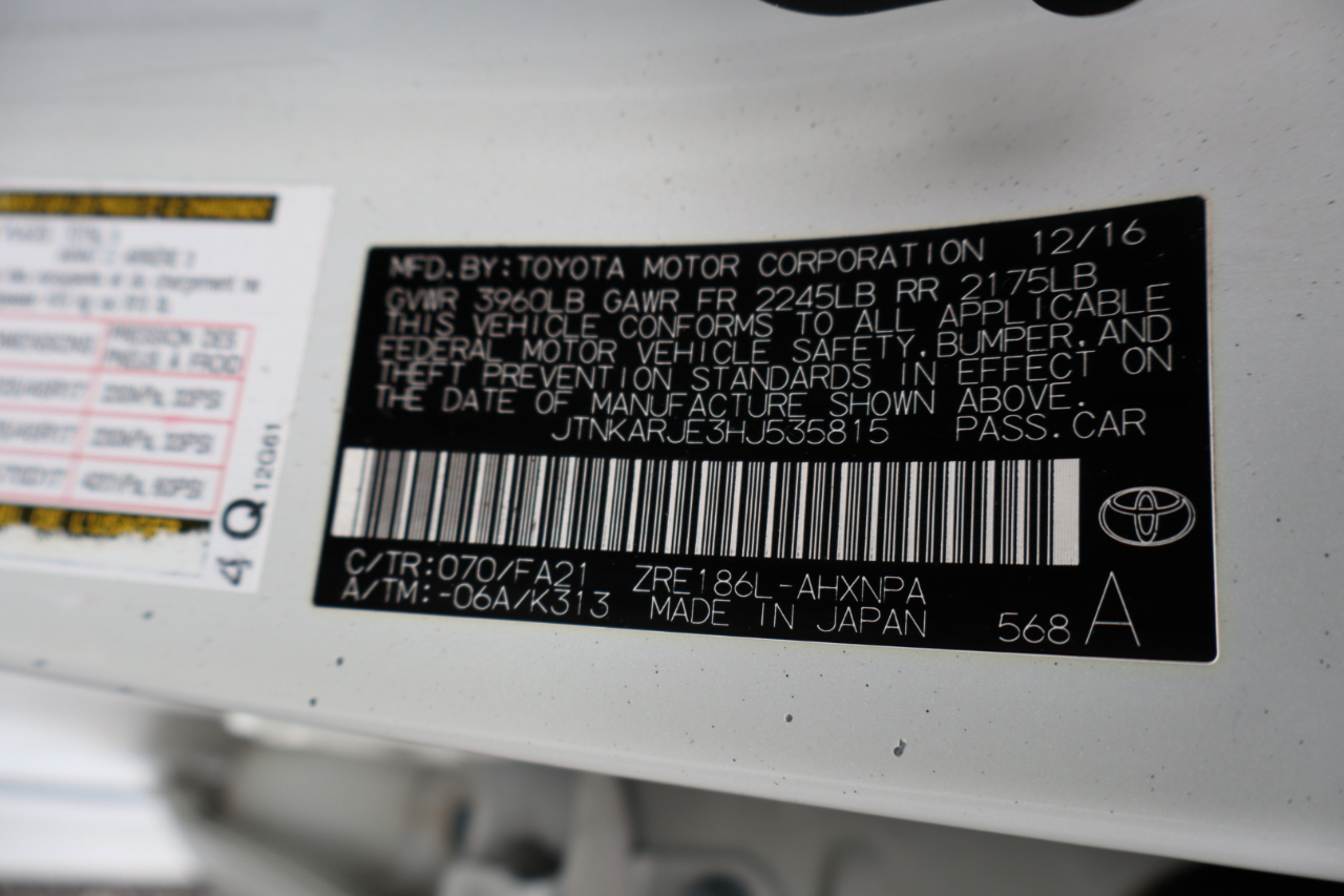 Toyota Corolla iM CVT (Natl) 2017