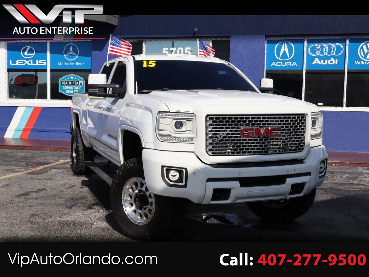 2015 GMC Sierra 2500HD available WiFi 4WD Crew Cab 153.7" Denali