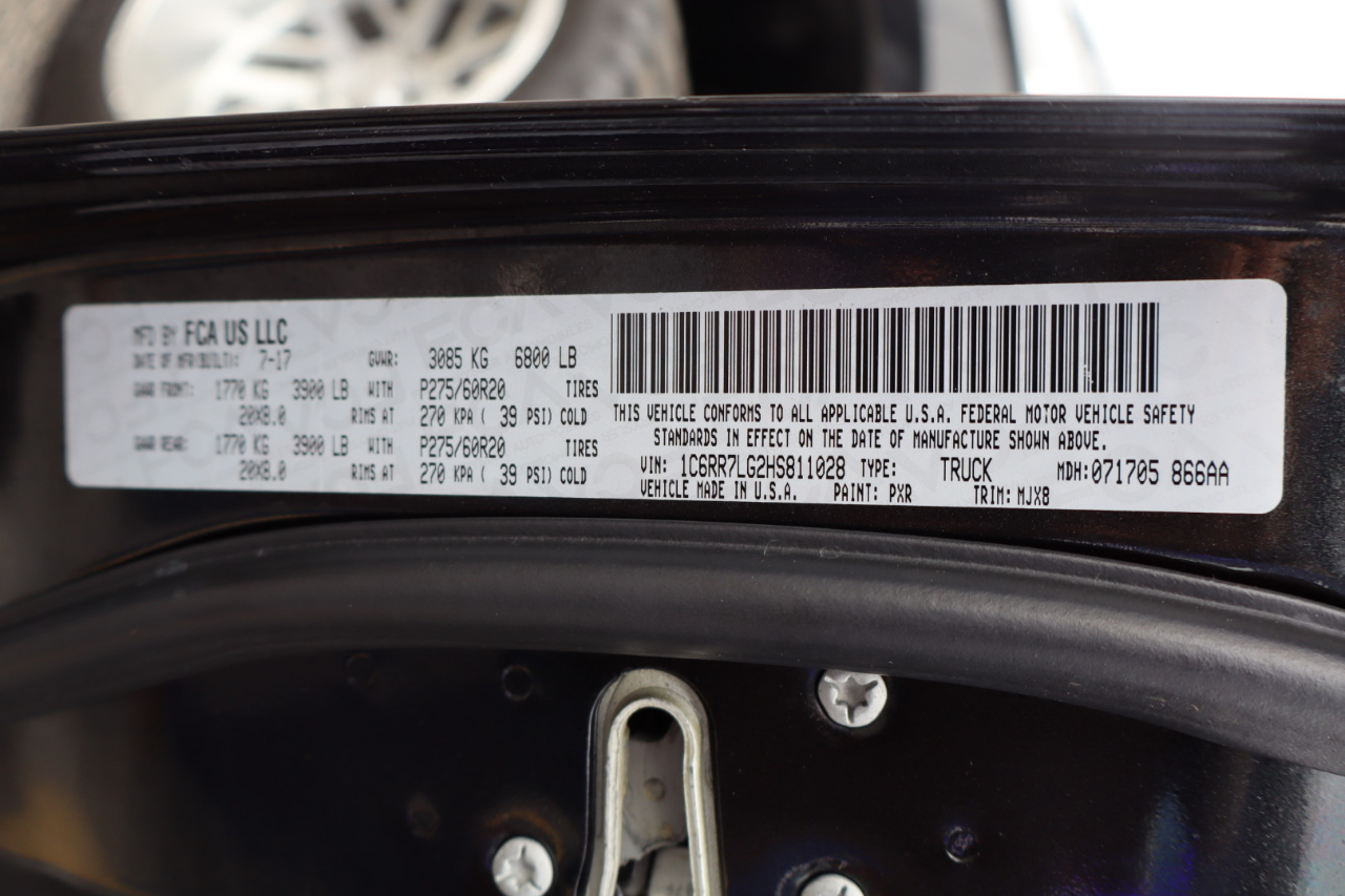 RAM 1500 Big Horn 4x4 Crew Cab 5'7" Box 2017