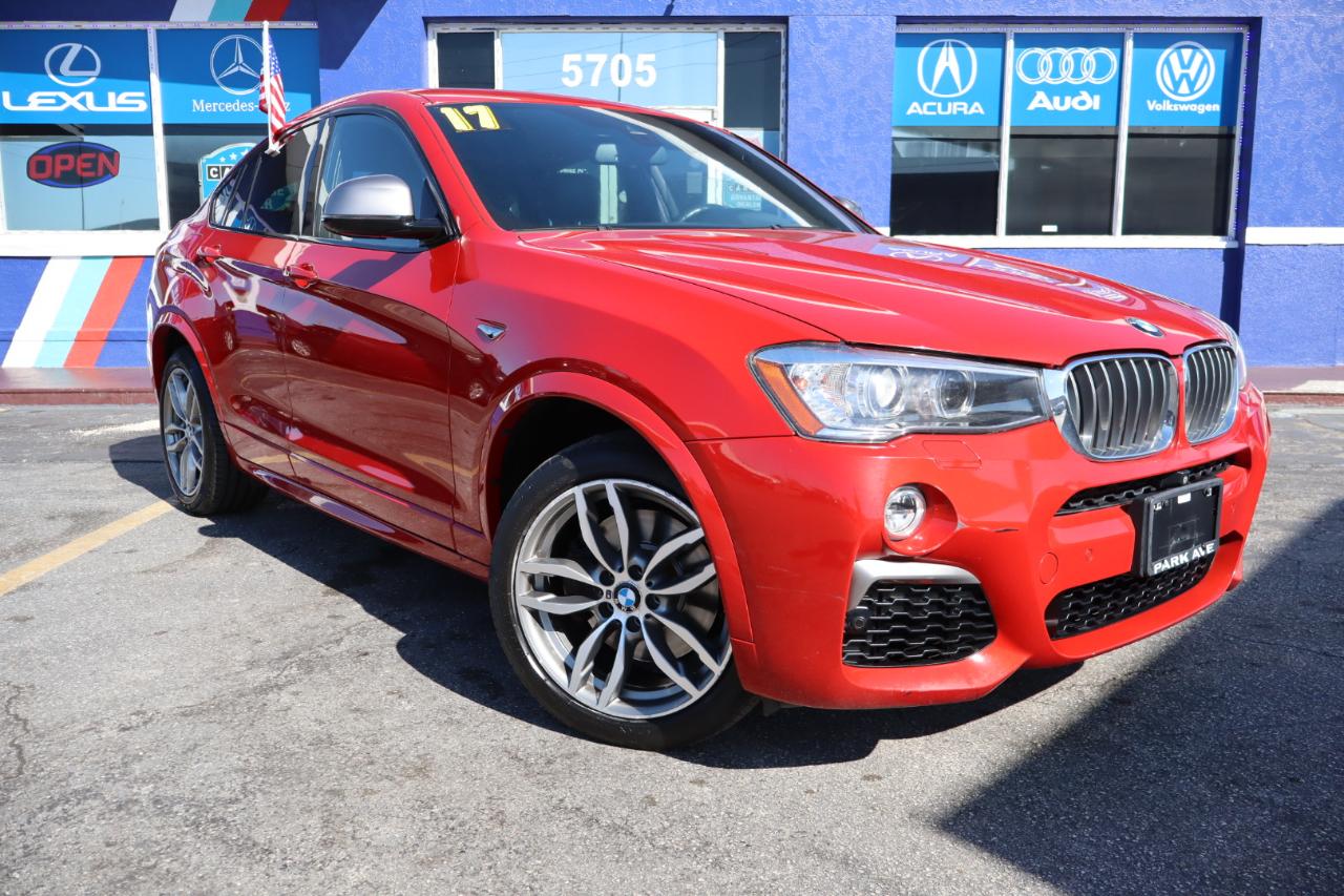 BMW X4 M40i Sports Activity Coupe 2017