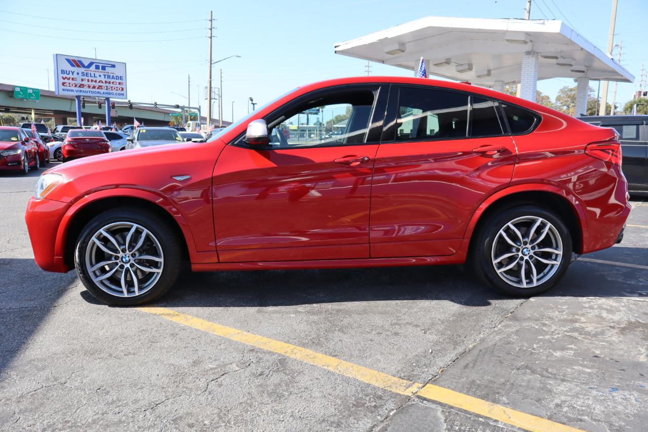 BMW X4 M40i Sports Activity Coupe 2017