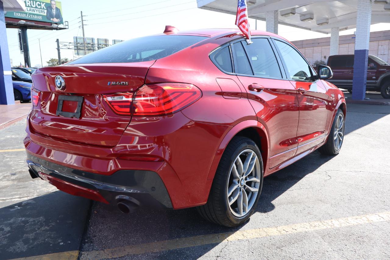 BMW X4 M40i Sports Activity Coupe 2017