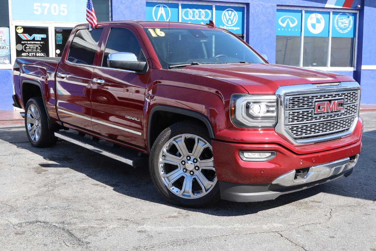 GMC Sierra 1500 4WD Crew Cab 143.5" Denali 2016