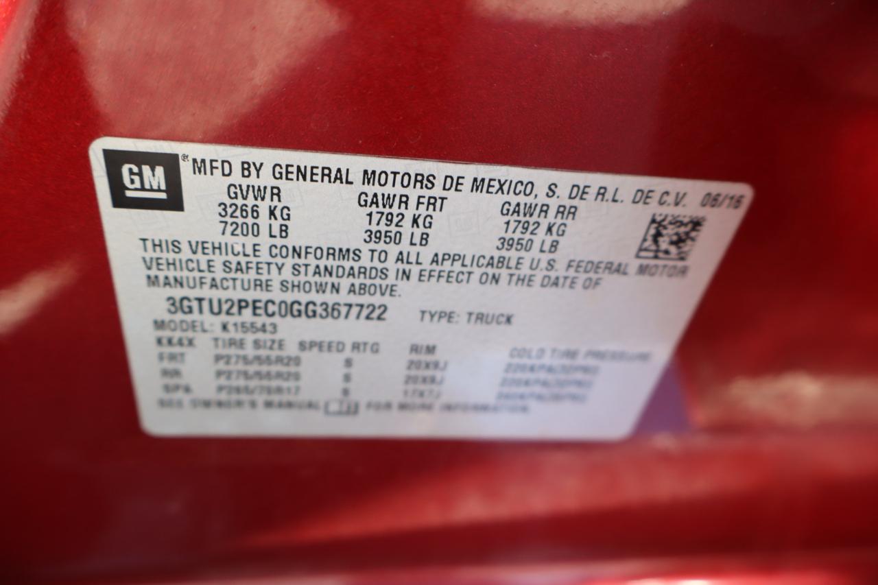 GMC Sierra 1500 4WD Crew Cab 143.5" Denali 2016