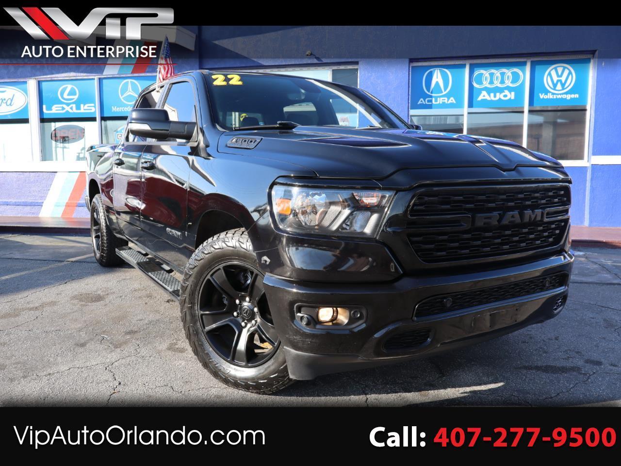 2022 RAM 1500 Big Horn 4x2 Crew Cab 6'4" Box
