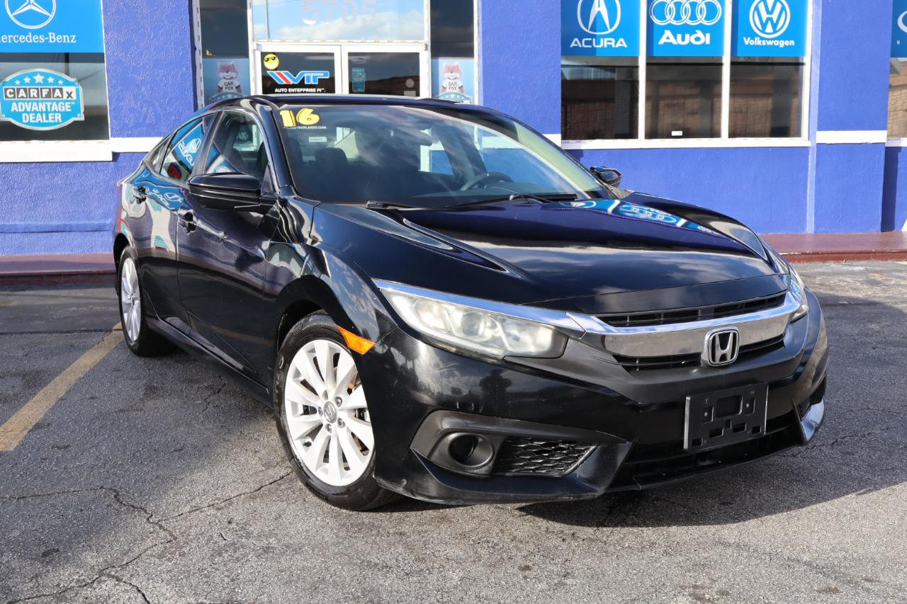 Honda Civic Sedan 4dr CVT LX w/Honda Sensing 2016