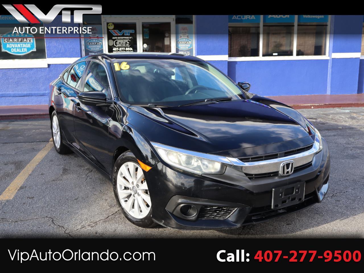 Honda Civic Sedan 4dr CVT LX w/Honda Sensing 2016