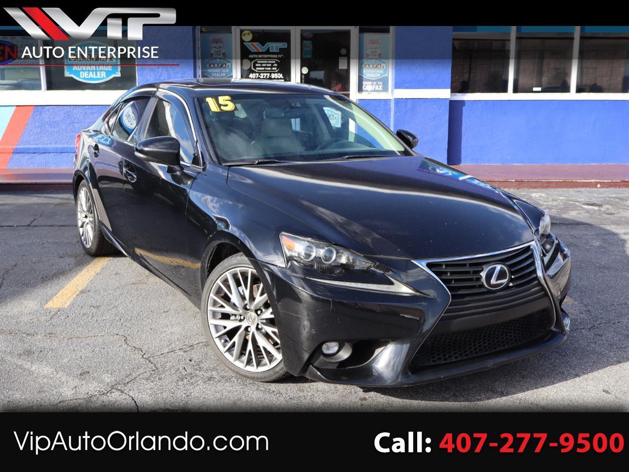 Lexus IS 250 4dr Sport Sdn RWD 2015