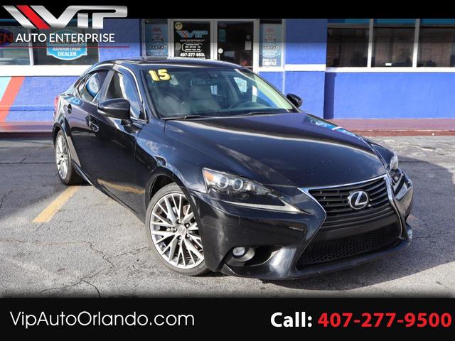 Black 2015 Lexus IS 250 Sedan RWD Sedan Rear-Wheel Drive Automatic